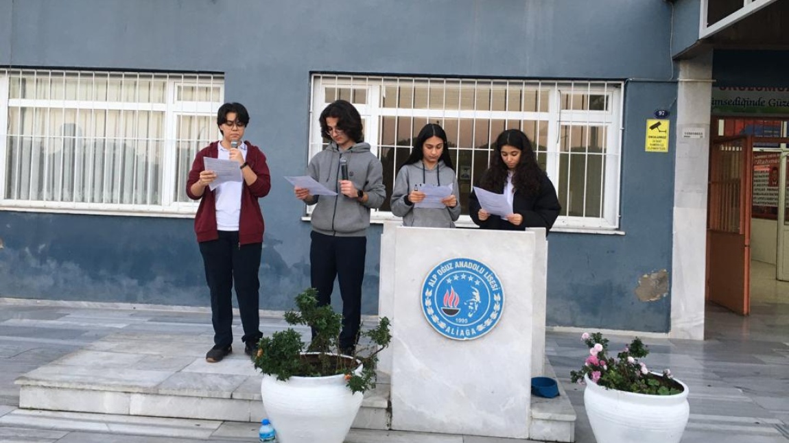 Mehmet Akif ERSOY'u Anma Haftası Etkinlikleri kapsamında öğrencilerimiz tarafından Akif'in hayatını ve eserlerini konu alan sunum okulumuzun tüm öğrencilerine sergilenmiştir.