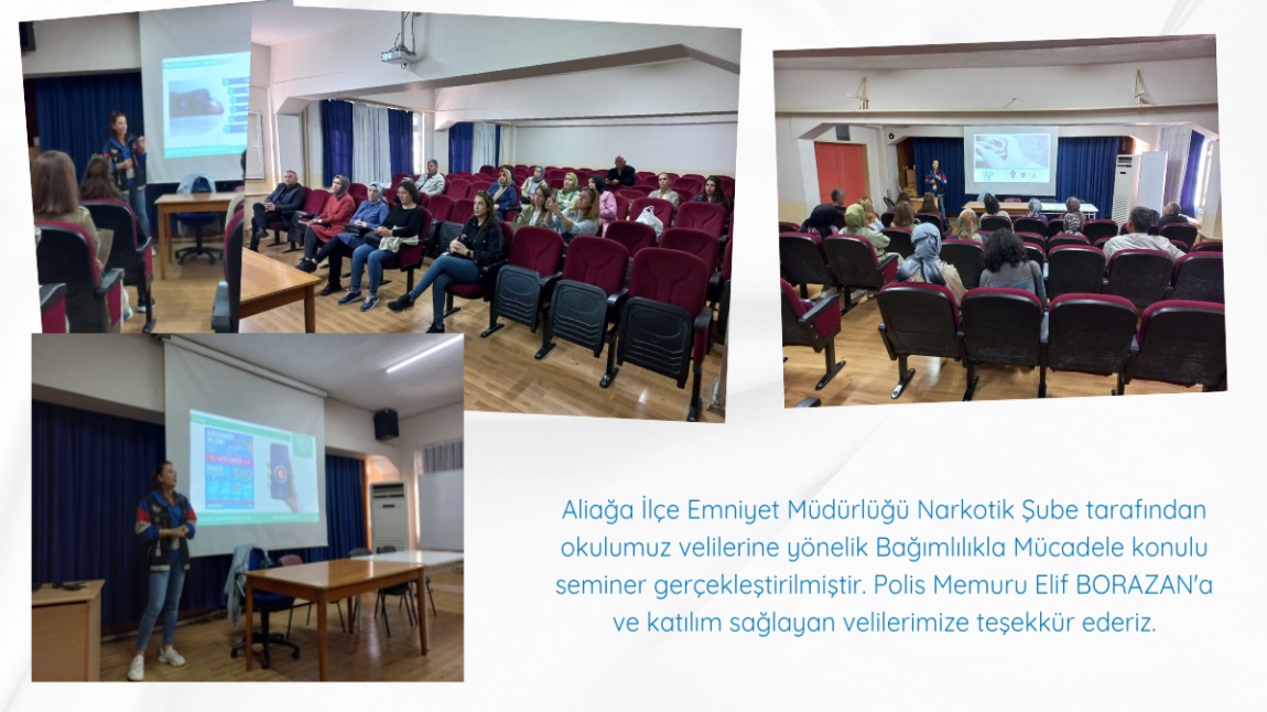 Bağımlılıkla Mücadele konulu semineri